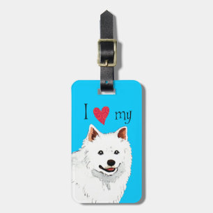 Liebe I mein Eskie Gepäckanhänger