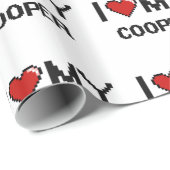 Liebe I mein Fassbinder Geschenkpapier (Rolleneckpunkt)