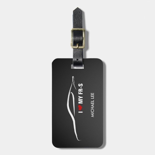 Liebe I mein FR-S Gepäckanhänger (Vorderseite vertikal)