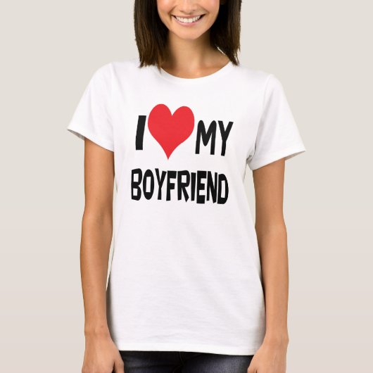 Liebe I mein Freund T-Shirt (Vorderseite)