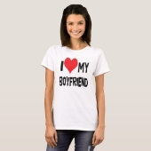 Liebe I mein Freund T-Shirt (Vorne ganz)