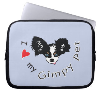 Liebe I mein Gimpy Haustier Laptopschutzhülle