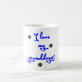 Liebe I mein Granddogs! Kaffeetasse (Mittel)