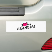 Liebe I mein Großvater! Autoaufkleber (Auf Auto)