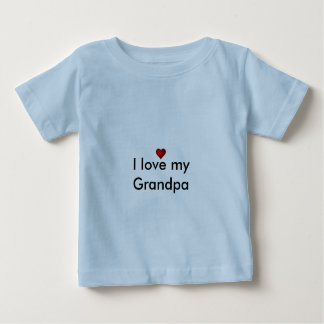 Liebe I mein Großvater Baby T-shirt