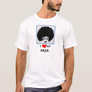 Liebe I mein Haar - Afro T-Shirt