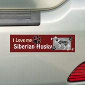 Liebe I mein heiserer Autoaufkleber (Auf Auto)