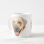 Liebe I mein Hund - Labrador-Retriever Kaffeetasse (Vorderseite Links)