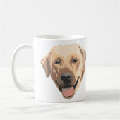 Liebe I mein Hund - Labrador-Retriever Kaffeetasse (Links)