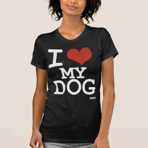 Liebe I mein Hund T-Shirt