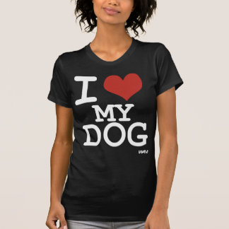 Liebe I mein Hund T-Shirt