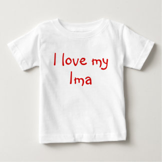 Liebe I mein Ima Baby T-shirt