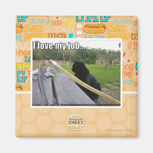 Liebe I mein Job Magnet