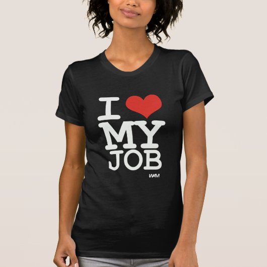 Liebe I mein Job T-Shirt (Vorderseite)