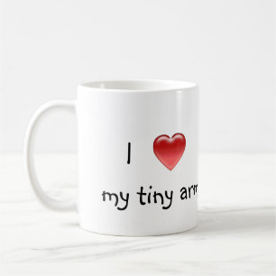Liebe I mein kleines arms/T-REX Kaffeetasse