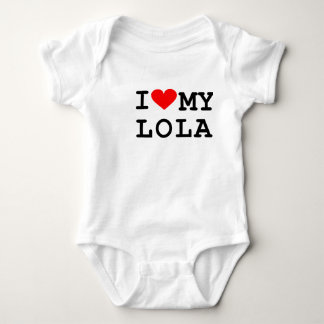 Liebe I mein lola Baby Strampler