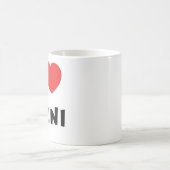 Liebe I mein Mini Kaffeetasse (Mittel)