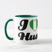 Liebe I mein nigerischer Ehemann Tasse (Links)