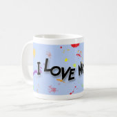 Liebe I mein Papa! Tasse (Vorderseite Links)