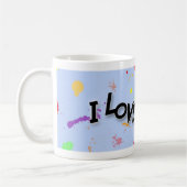 Liebe I mein Papa! Tasse (Links)