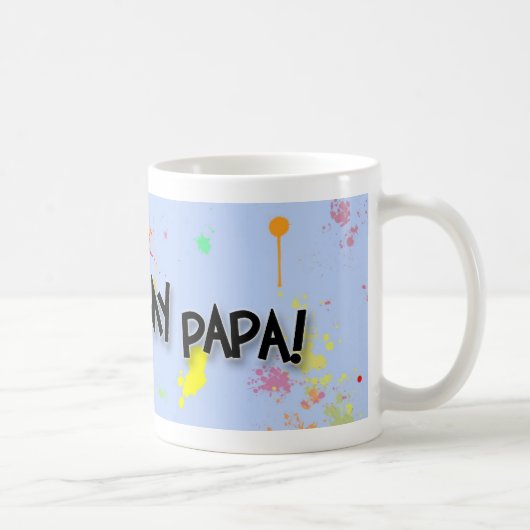 Liebe I mein Papa! Tasse (Rechts)