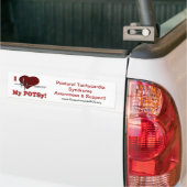 Liebe I mein POTSy Autoaufkleber (Auf Lkw)