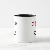 Liebe I mein Pudel Tasse (Zentrum)