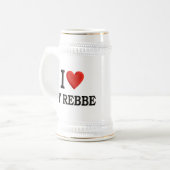 Liebe I mein Rebbe Bierglas (Vorderseite Links)