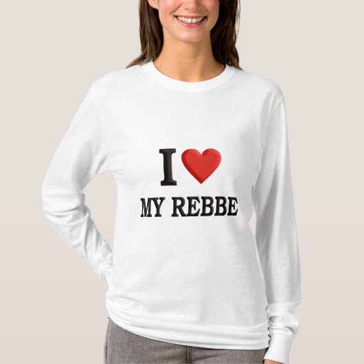 Liebe I mein Rebbe T-Shirt (Vorderseite)