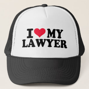 Liebe I mein Rechtsanwalt Truckerkappe