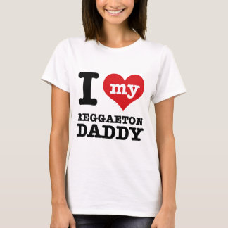Liebe I mein Reggaeton Tänzer-Vati T-Shirt