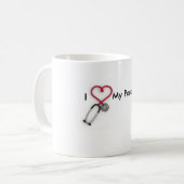 Liebe I mein Sanitäter Kaffeetasse (Vorderseite Links)