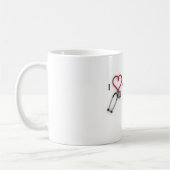 Liebe I mein Sanitäter Kaffeetasse (Links)