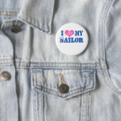 Liebe I mein Seemann Button (Beispiel)