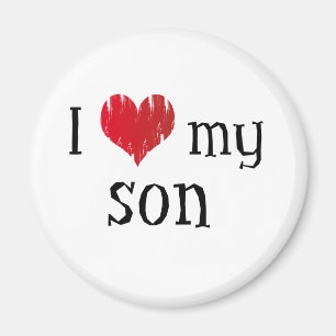 Liebe I mein Sohn Magnet