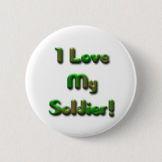 Liebe I mein Soldatknopf Button (Vorderseite)