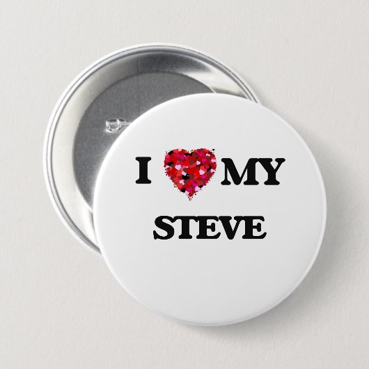 Liebe I mein Steve Button (Vorne & Hinten)