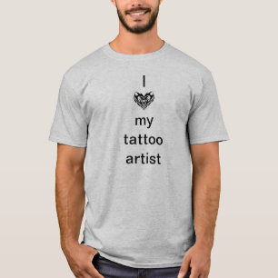 Liebe I mein Tätowierungskünstler T-Shirt