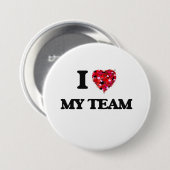 Liebe I mein Team Button (Vorne & Hinten)