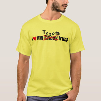 Liebe I mein Toyota-LKW T-Shirt