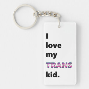 Liebe I mein Transport-Kind - Schlüsselanhänger
