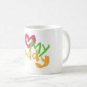 Liebe I mein Vati Kaffeetasse (VorderseiteRechts)