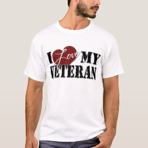 Liebe I mein Veteran T-Shirt