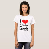 Liebe I mein Videospiel Geek T-Shirt (Vorne ganz)