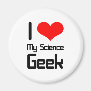 Liebe I mein Wissenschaft Geek Magnet