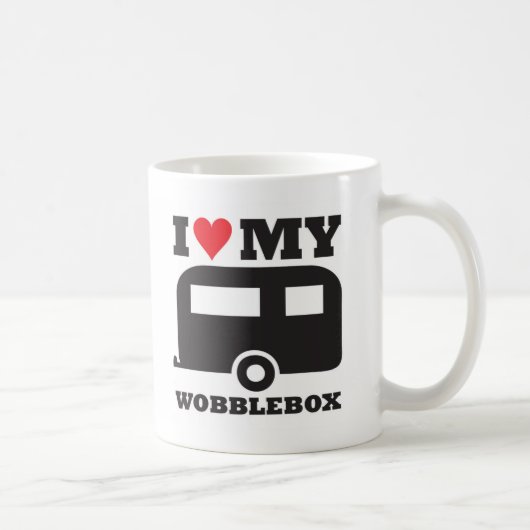 Liebe I mein wobblebox Kaffeetasse (Rechts)