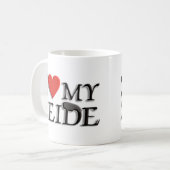 Liebe I mein Zeide Kaffeetasse (Vorderseite Links)
