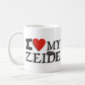 Liebe I mein Zeide Kaffeetasse (Links)