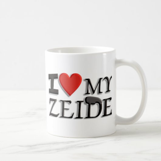 Liebe I mein Zeide Kaffeetasse (Rechts)