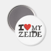 Liebe I mein Zeide Magnet (Vorderseite/Rückseite)